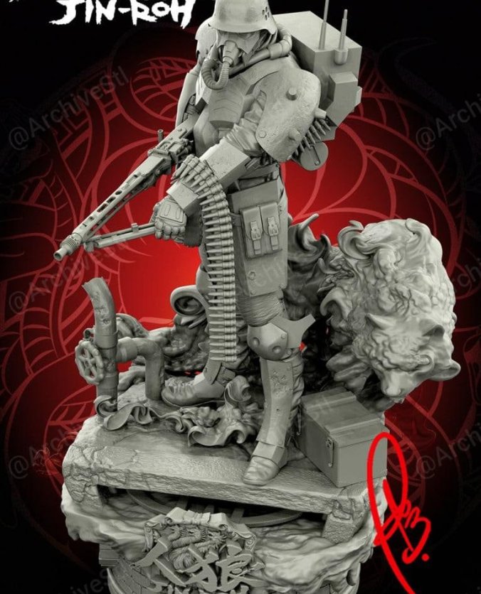 「Jin Roh」3D打印图纸